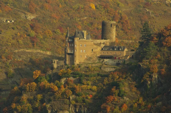 Burg katz castle Duitsland — Stockfoto