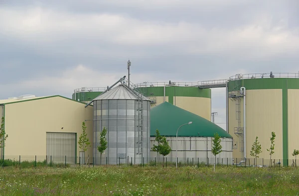 Biogasanlage — Stockfoto