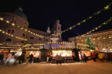 Salzburg'un Noel pazarı