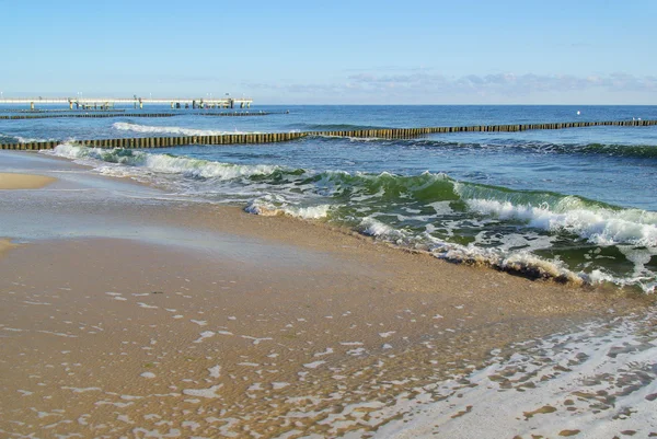 Koserow pier — Stockfoto