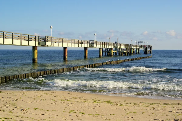 Koserow pier — Stockfoto