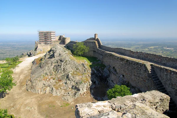 Marvao slott — Stockfoto