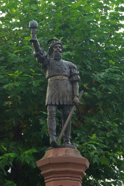 Ruedesheim Bacchus – stockfoto