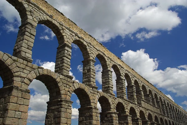 Akvedukten i Segovia — Stockfoto