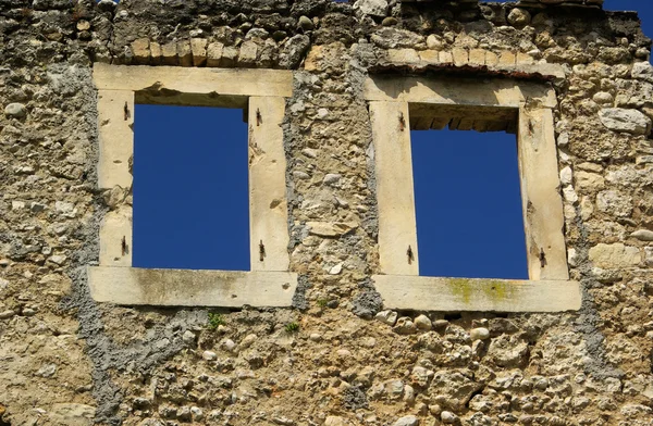 Vieux mur du bâtiment — Photo