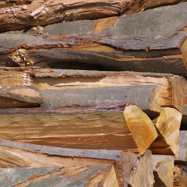 Pila di legno — Foto Stock