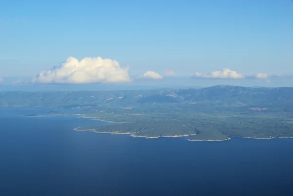 Hvar - sebuah pulau di Laut Adriatik — Stok Foto