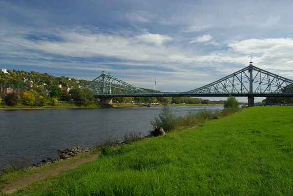 Dresden blauw wonder — Stockfoto