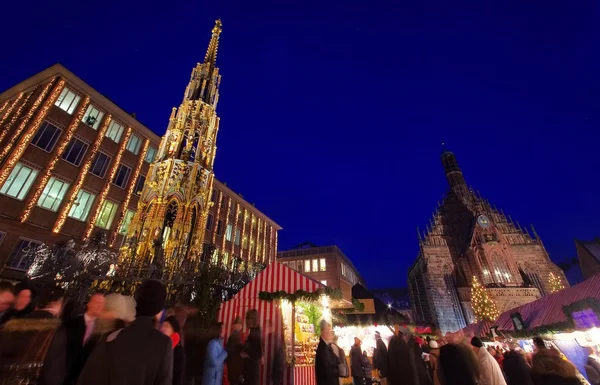 Mercado de Natal de Nuremberga — Fotografia de Stock