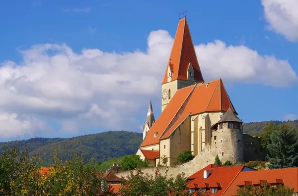 Weissenkirchen in Wachau church — Stock Photo, Image