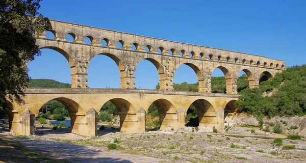 Pont du Gard — Stockfoto