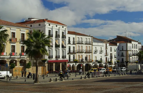 Касерес - город и муниципалитет Испании — стоковое фото