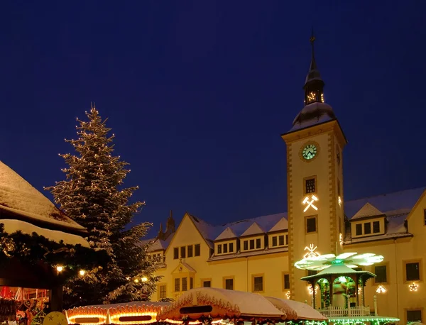 Freiberg bożonarodzeniowy — Zdjęcie stockowe