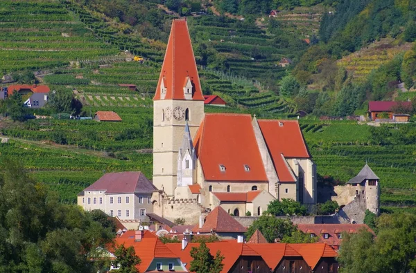 Weissenkirchen en la iglesia de Wachau —  Fotos de Stock