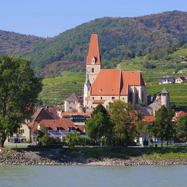 Weissenkirchen i wachau kyrka — Stockfoto