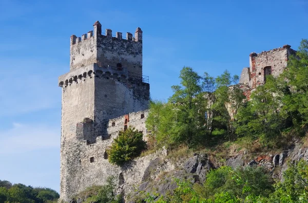 Weitenegg nedaleko zřícenina hradu donau — Stock fotografie