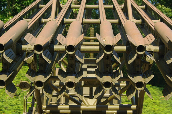 Katyusha rocket launcher