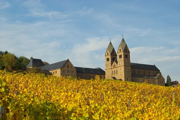 Ruedesheim eibingen 대 수도원 — 스톡 사진