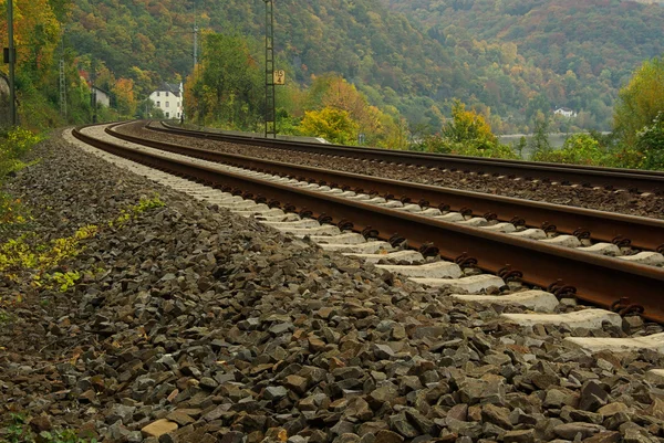 Železnice — Stock fotografie