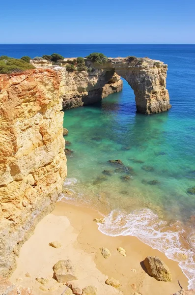 Algarve stranden albandeira — Stockfoto