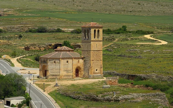 Segovia kostel la vera cruz — Stock fotografie