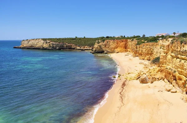 Playa del Algarve da Senhora da Rocha — Foto de Stock