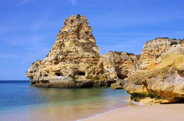 Spiaggia dell'Algarve marinha — Foto Stock