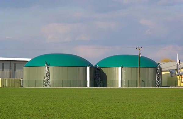 Biomass plant — Stock Photo, Image