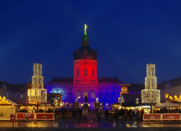 Berlin Noel pazarı charlottenburg — Stok fotoğraf