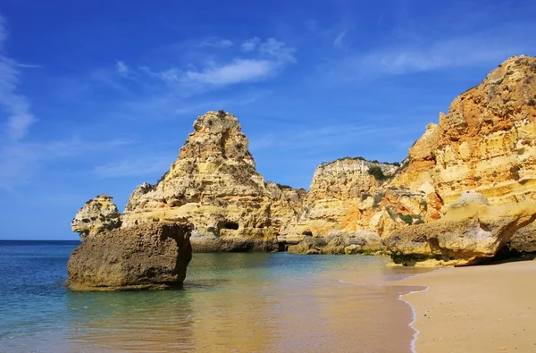 Spiaggia dell'Algarve marinha — Foto Stock