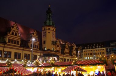 Leipzig Noel pazarı