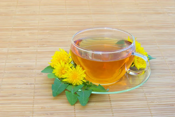 Tea dandelion — Stock Photo, Image