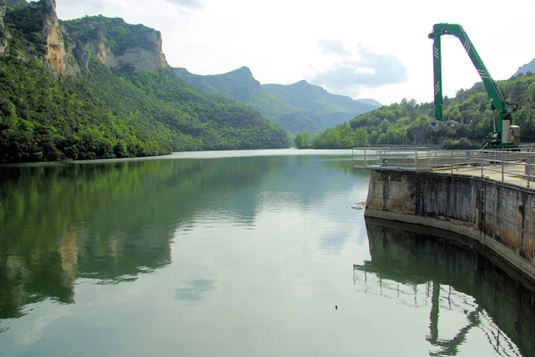 Rio Ebro Embalse de Sobron — Fotografia de Stock