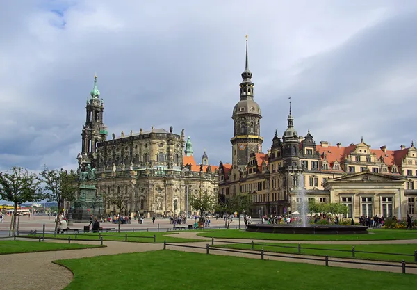 Dresden cidade velha — Fotografia de Stock