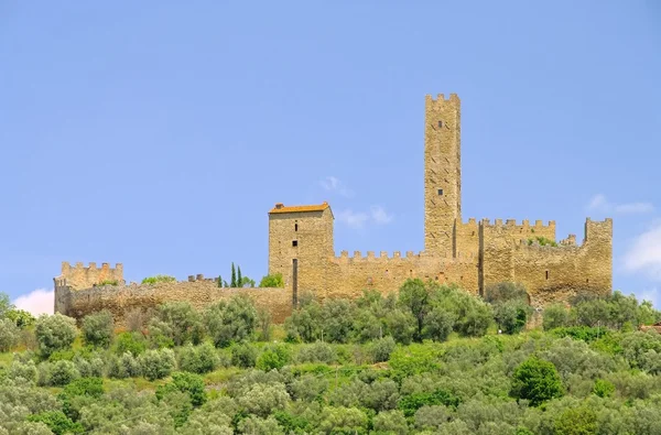 Le château de Montecchio Vesponi — Photo