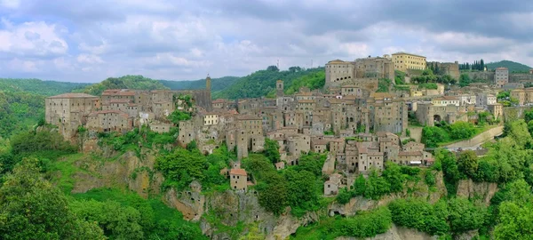 Sorano - commune in Italy — Stock Photo, Image