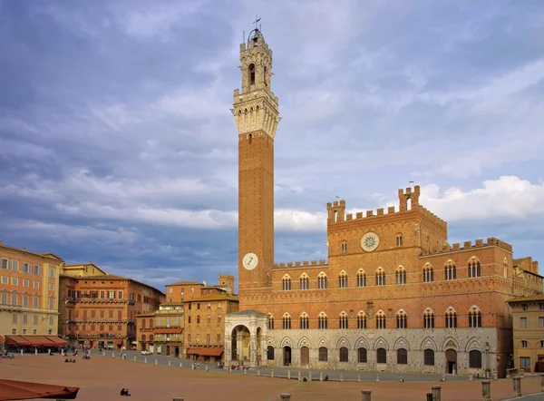 Siena Palazzo Pubblico — Stockfoto