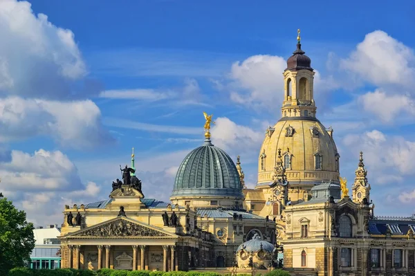 Дрезденська церква Богоматері — стокове фото