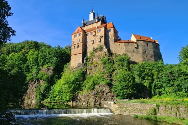 Kriebstein castle — Stock Photo, Image