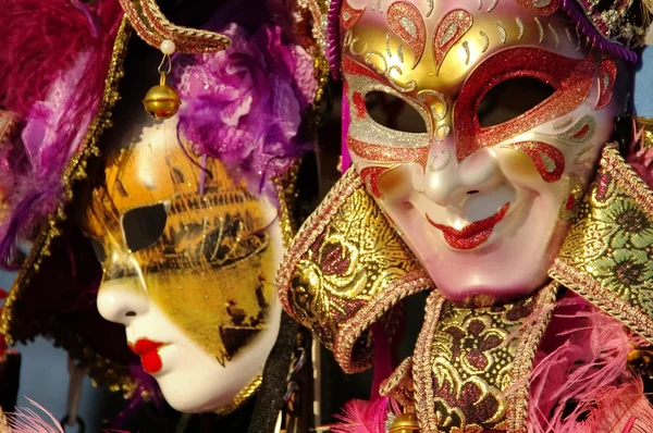 Venetian Carnival mask in Venice — Stock Photo, Image