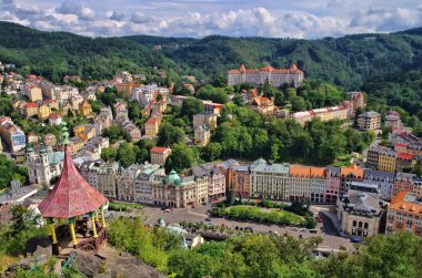 Karlovy Vary Deer Jump  clipart