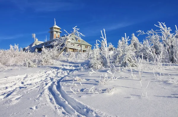 Góra fichtelberg — Zdjęcie stockowe