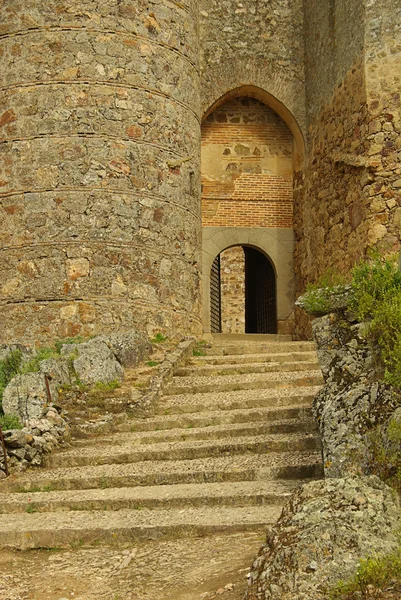 Puebla de Alcocer Castillo — Fotografia de Stock