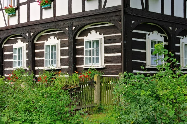 Korsvirkeshus — Stockfoto