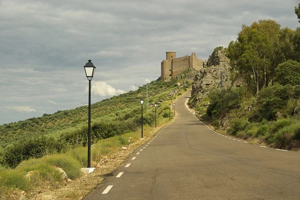 Castillo Puebla de Alcocer — Foto Stock