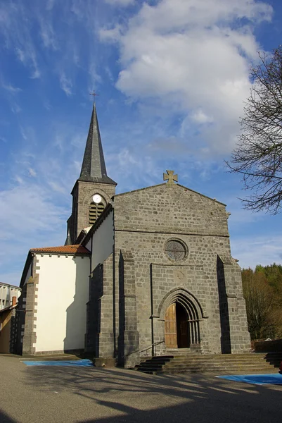 Pontgibaud church Royalty Free Stock Images
