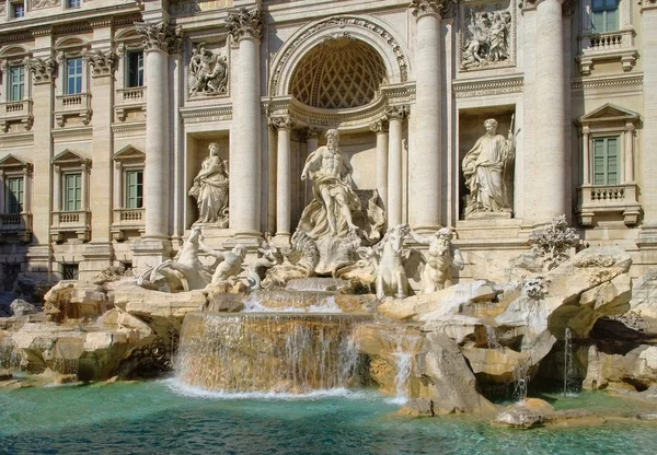 Rome Trevi Fountain — Stock Photo, Image