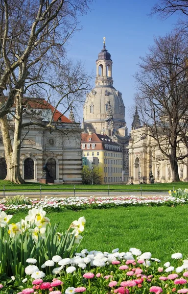 Dresden Church of Our Lady — Stock Photo, Image