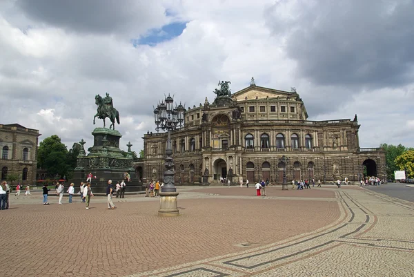 드레스덴 semperoper — 스톡 사진