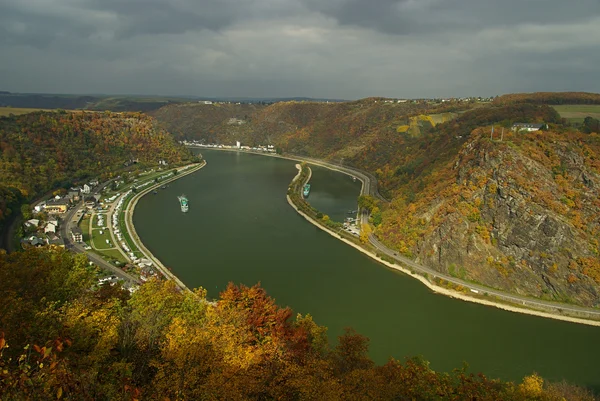 Loreley vista — Foto Stock